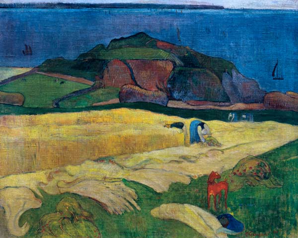 La cosecha junto al mar – Paul Gauguin Paul Gauguin Master Apollon