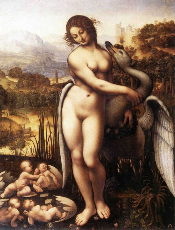 Léda y el Cisne – Leonardo da Vinci Leonardo da Vinci Master Apollon