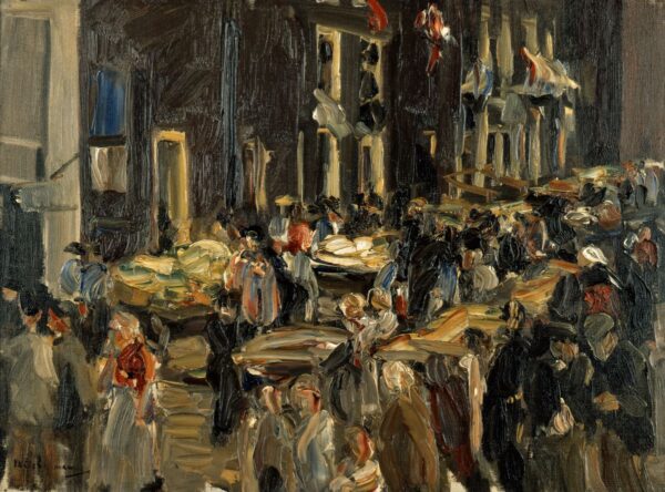 Ruelle de judío en Ámsterdam – Max Liebermann Max Liebermann Master Apollon