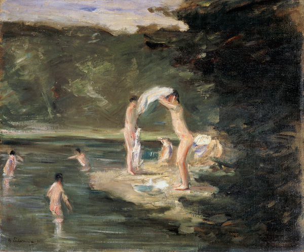 Chicos bañándose – Max Liebermann Max Liebermann Master Apollon