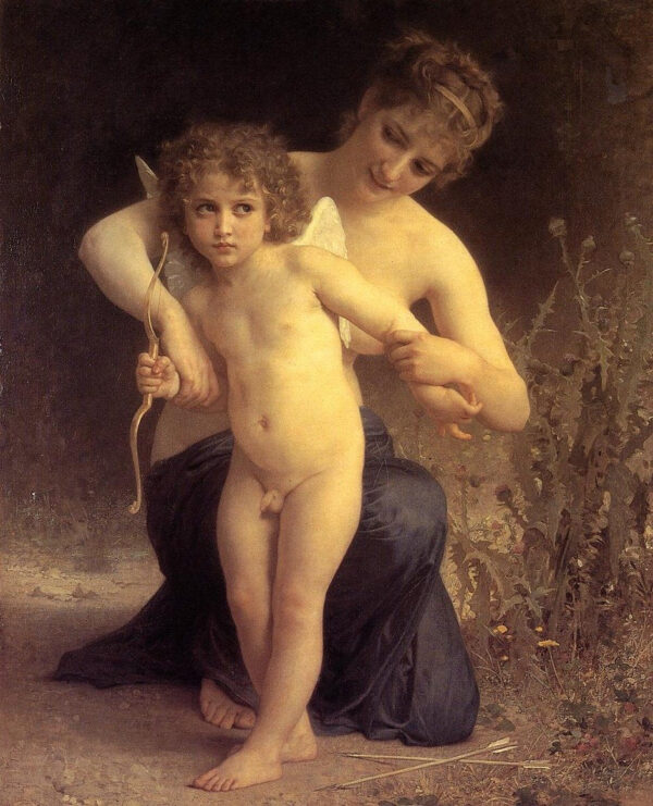 El amor desarmado – William Bouguereau William Bouguereau Master Apollon