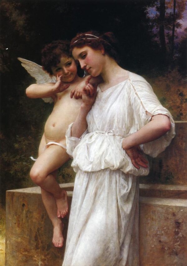 Secretos de amor – William Bouguereau William Bouguereau Master Apollon