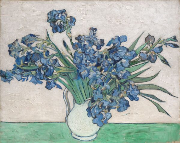 Jarrón de iris – Van Gogh Vincent Van Gogh Master Apollon