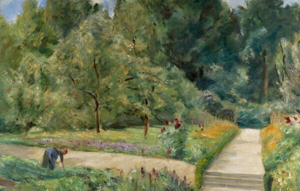 El jardín de Wannsee después del oeste – Max Liebermann Max Liebermann Master Apollon