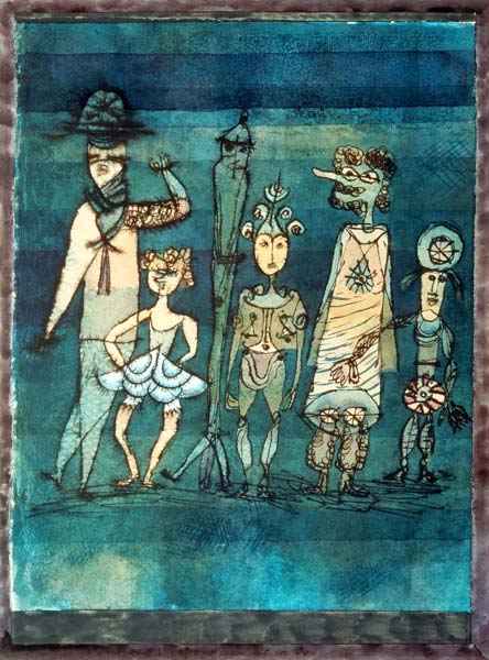 Masques, 1923 – Paul Klee Paul Klee Master Apollon