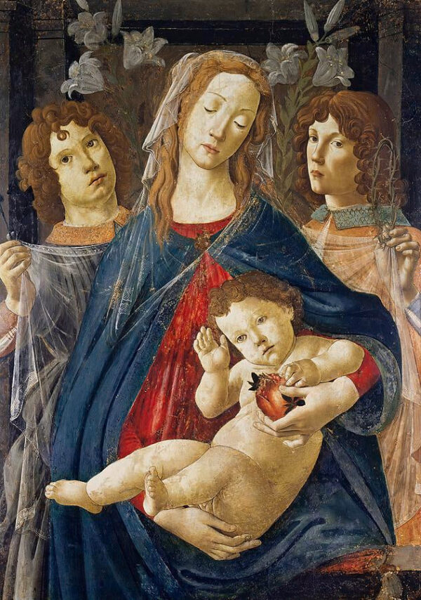 Virgen de la granada – Sandro Botticelli Sandro Botticelli Master Apollon