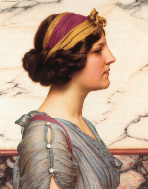 Meguila – John William Godward John William Godward Master Apollon