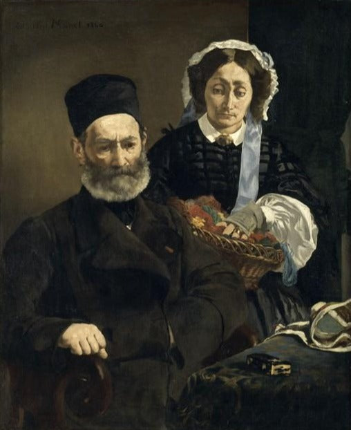 Monsieur y Madame Auguste Manet – Edouard Manet Édouard Manet Master Apollon