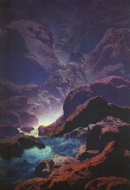 Clair de lune – Maxfield Parrish se traduce como “Clair de lune – Maxfield Parrish Maxfield Parrish Master Apollon