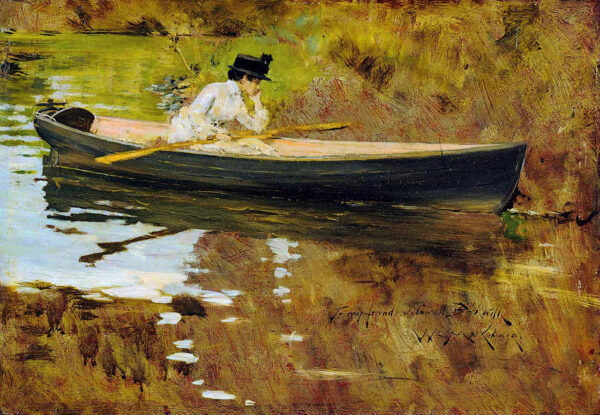 Sra. Chase en Prospect Park – William Merritt Chase William Merritt Chase Master Apollon