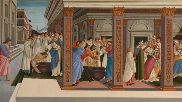 La juventud y el primer milagro del Santo Zenobio – Sandro Botticelli Sandro Botticelli Master Apollon