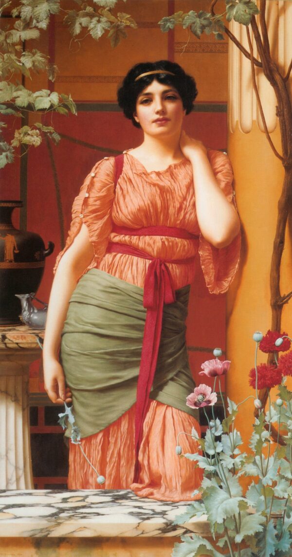 Nérissa – John William Godward John William Godward Master Apollon