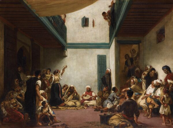 Noche judía en Marruecos – Eugène Delacroix Eugène Delacroix Master Apollon