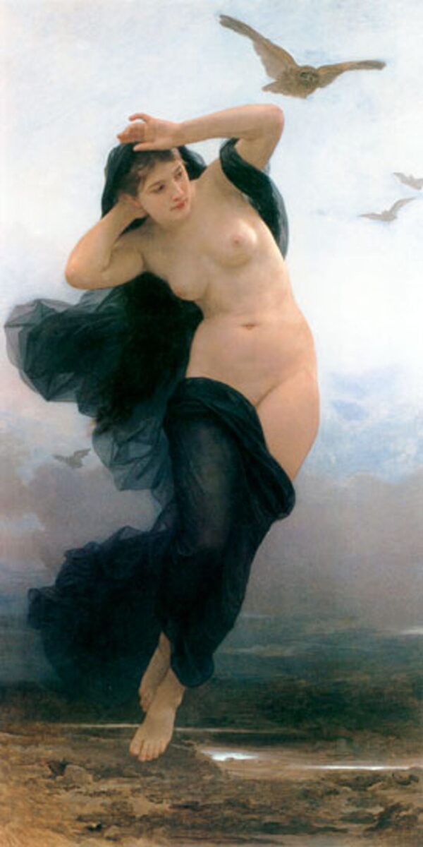 Noche – William Bouguereau William Bouguereau Master Apollon