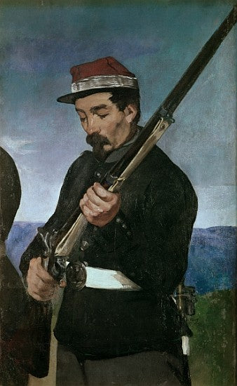 Oficial no comisionado con su fusil – Edouard Manet Édouard Manet Master Apollon