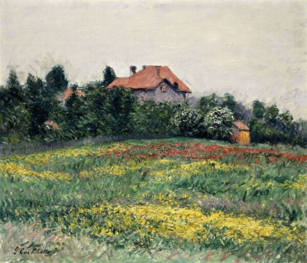 Paisaje en Normandía – Caillebotte Gustave Caillebotte Master Apollon