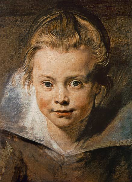 Cabeza de un niño (Clara-Serena Rubens) alrededor de 1616 – Peter Paul Rubens Peter Paul Rubens Master Apollon