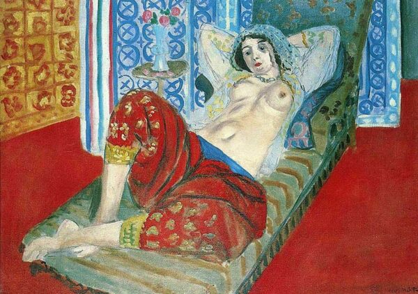 Odalisca con culotte roja – Matisse Henri Matisse Master Apollon