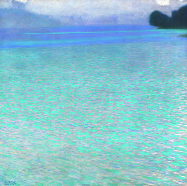 La isla en el lago Attersee – Gustav Klimt Gustav Klimt Master Apollon