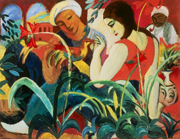 Mujeres orientales (Odaliscas) – August Macke August Macke Master Apollon