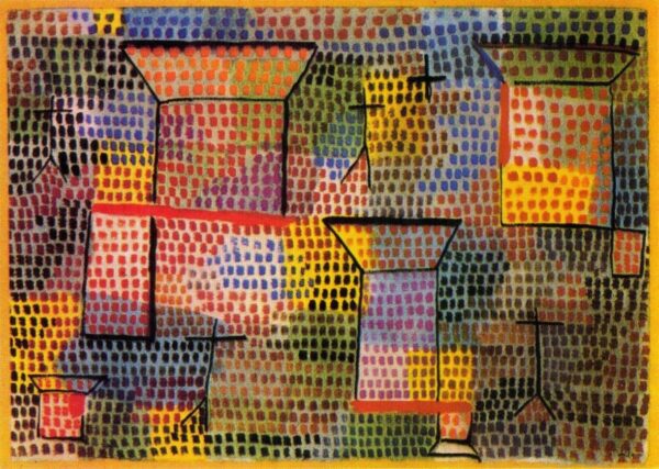 Cruz y columnas – Paul Klee Paul Klee Master Apollon