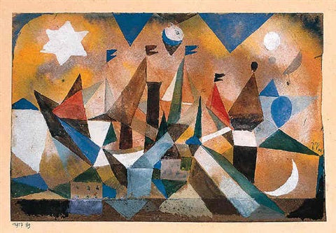 Des barcos que navegan, esperando la tormenta – Paul Klee Paul Klee Master Apollon