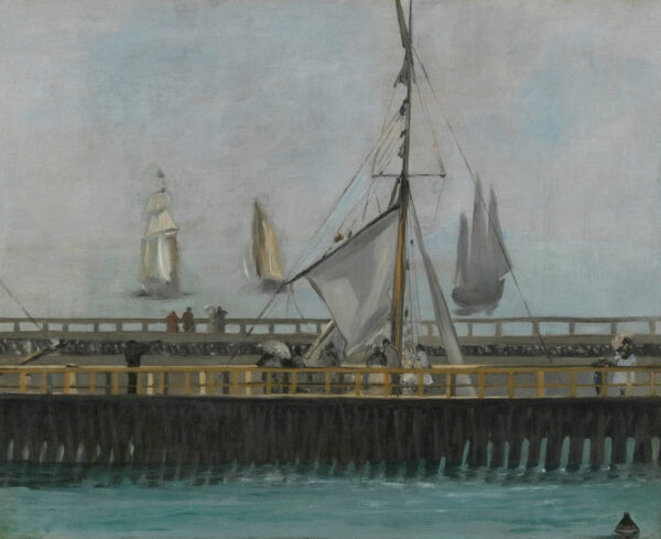 La jetée de Boulogne-sur-Mer – Edouard Manet Édouard Manet Master Apollon