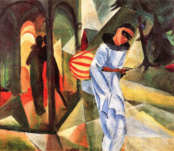 Pierrot – August Macke August Macke Master Apollon