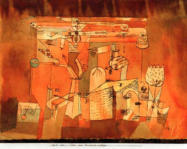 Plan de una fábrica de máquinas – Paul Klee Paul Klee Master Apollon