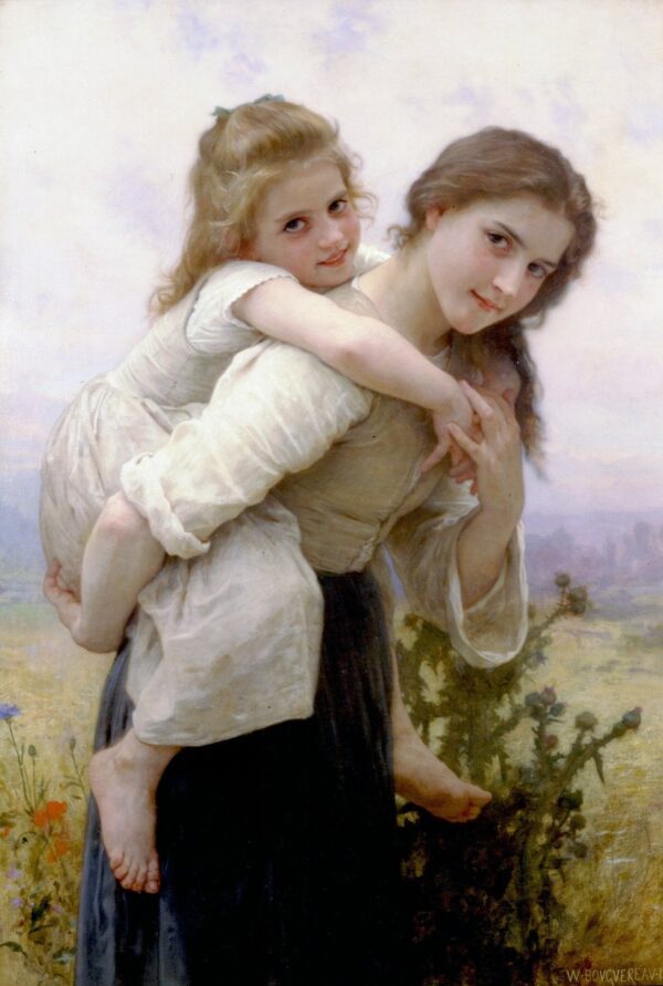 Un fardo agradable – William Bouguereau Cuadros populares Master Apollon