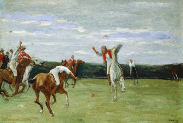 Jugador de polo en el parque Jenisch, Hamburgo, 1903 – Max Liebermann Max Liebermann Master Apollon