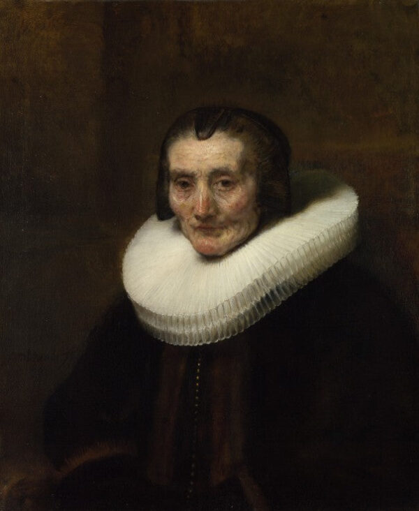 Retrato de Margaretha de Geer, esposa de Jacob Trip – Rembrandt van Rijn Rembrandt van Rijn Master Apollon