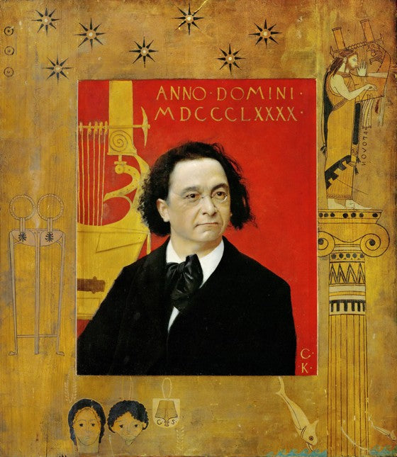 Retrato de Joseph Pembaur, el pianista y compositor – Gustav Klimt Gustav Klimt Master Apollon