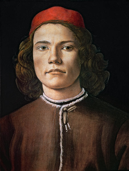 Retrato de joven – Sandro Botticelli Sandro Botticelli Master Apollon