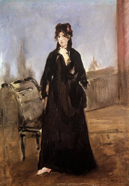 Retrato de Berthe Morisot en zapatos rosas – Edouard Manet Édouard Manet Master Apollon