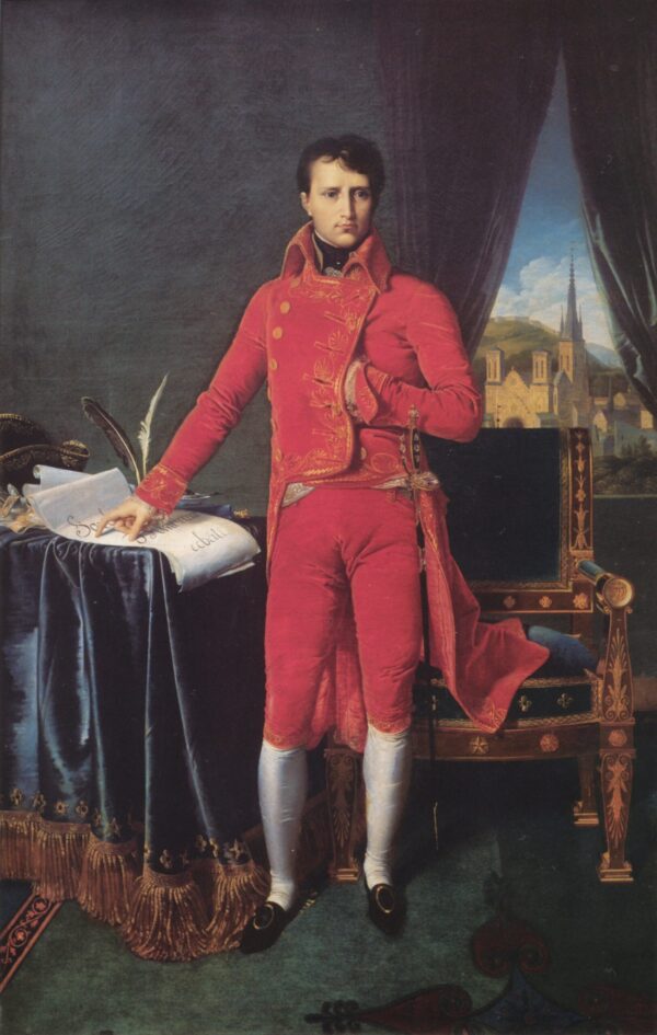 Retrato de Napoleón Bonaparte, El primer consejo – Jean-Auguste-Dominique Ingres Jean-Auguste-Dominique Ingres Master Apollon