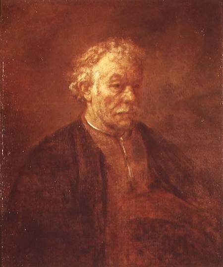 Retrato de una persona anciana – Rembrandt van Rijn Rembrandt van Rijn Master Apollon