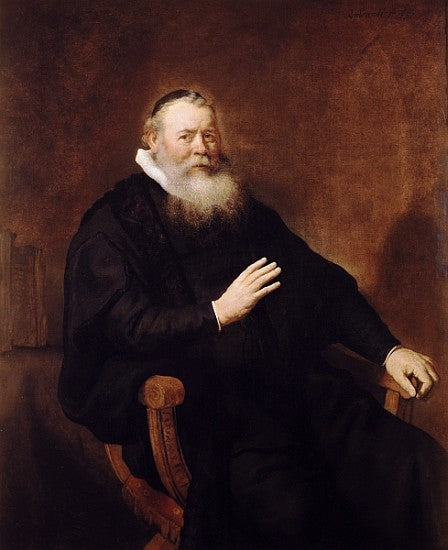 Retrato del pastor Eleazer Swalmius, 1637 – Rembrandt van Rijn Rembrandt van Rijn Master Apollon