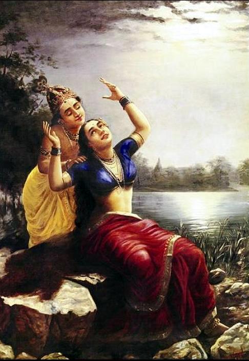 Radha y Madhav – Ravi Varmâ Non classé Master Apollon