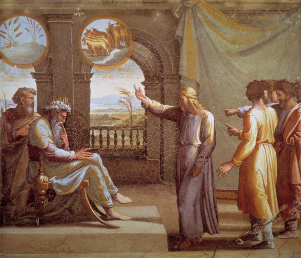 José y los sueños del faraón – Raphaël (pintor) Rafael Sanzio Master Apollon