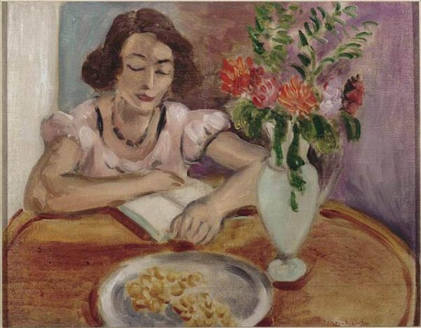 Mujer leyendo 1922 – Matisse Henri Matisse Master Apollon