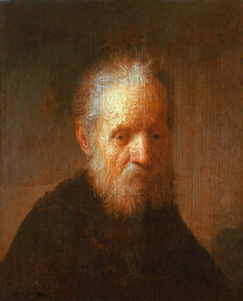 Viejo hombre con barba – Rembrandt van Rijn Rembrandt van Rijn Master Apollon