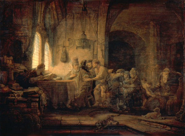 Los trabajadores de la viña – Rembrandt van Rijn Rembrandt van Rijn Master Apollon