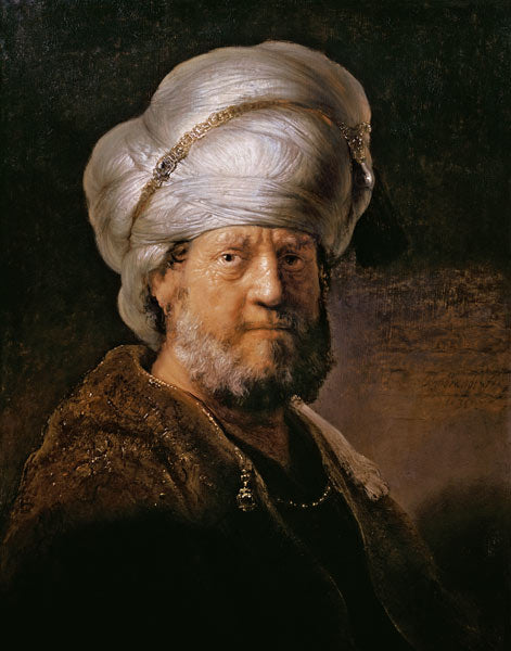 Rembrandt, Retrato de un Oriental – Rembrandt van Rijn Rembrandt van Rijn Master Apollon