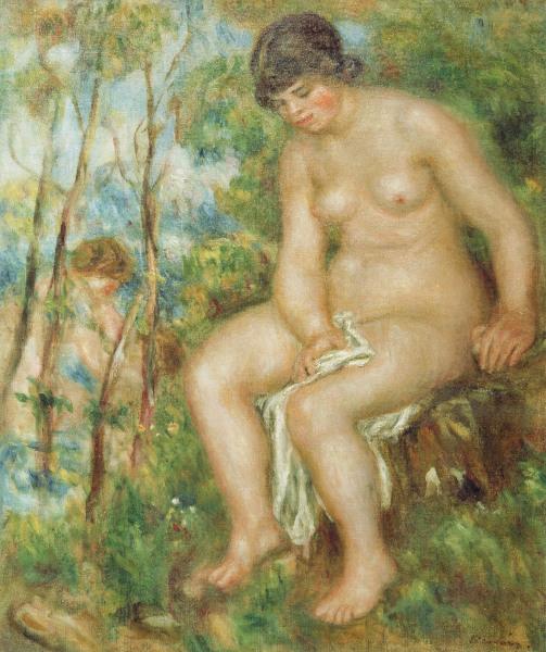 El bañista c.1915 – Pierre-Auguste Renoir Pierre-Auguste Renoir Master Apollon