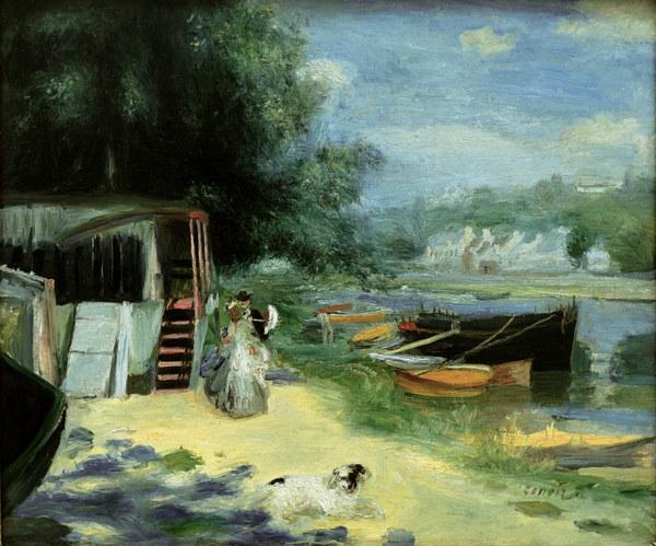 El lugar de baño 1871 – Pierre-Auguste Renoir Pierre-Auguste Renoir Master Apollon