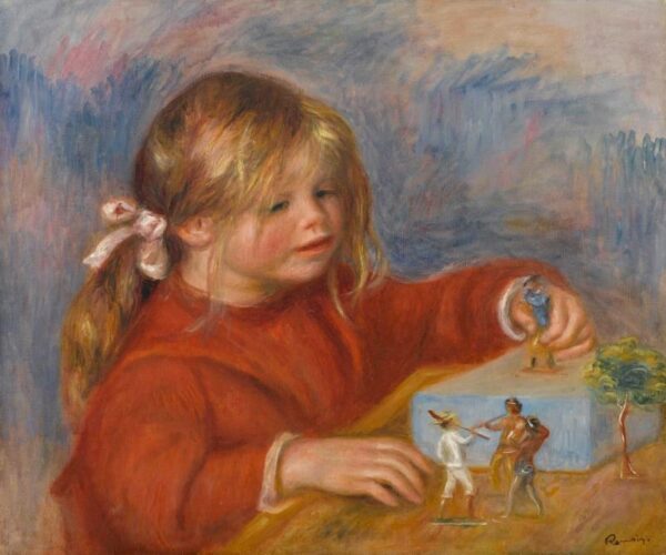 Claude Renoir jugando, hacia 1905 – Pierre-Auguste Renoir Pierre-Auguste Renoir Master Apollon