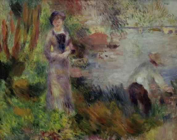 A la orilla del Sena en Argenteuil, 1878 – Pierre-Auguste Renoir Pierre-Auguste Renoir Master Apollon