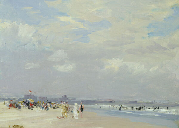 Playa Rockaway – Edward Henry Potthast Edward Henry Potthast Master Apollon