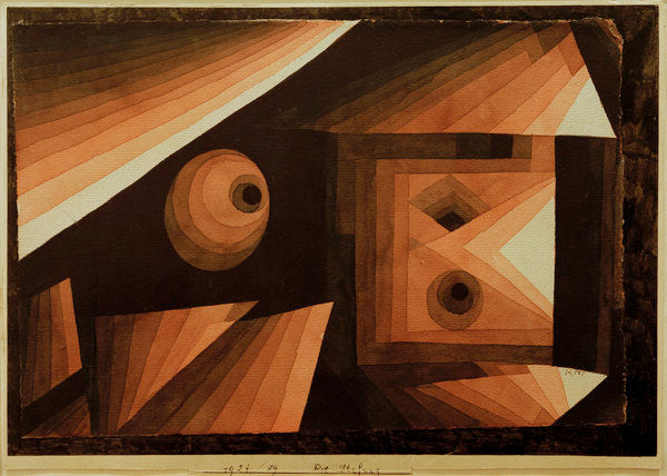 Degradación roja, 1921 – Paul Klee Paul Klee Master Apollon